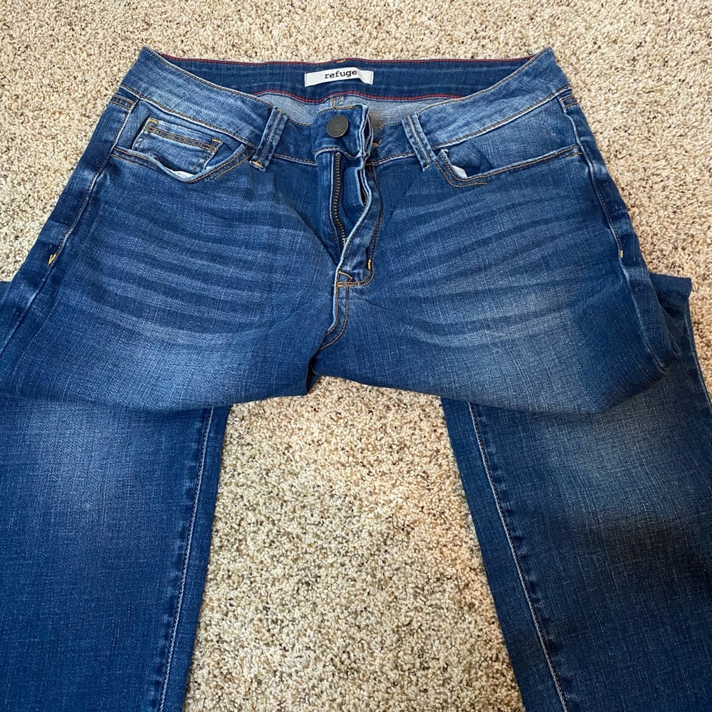 Boyfriend light blue jeans